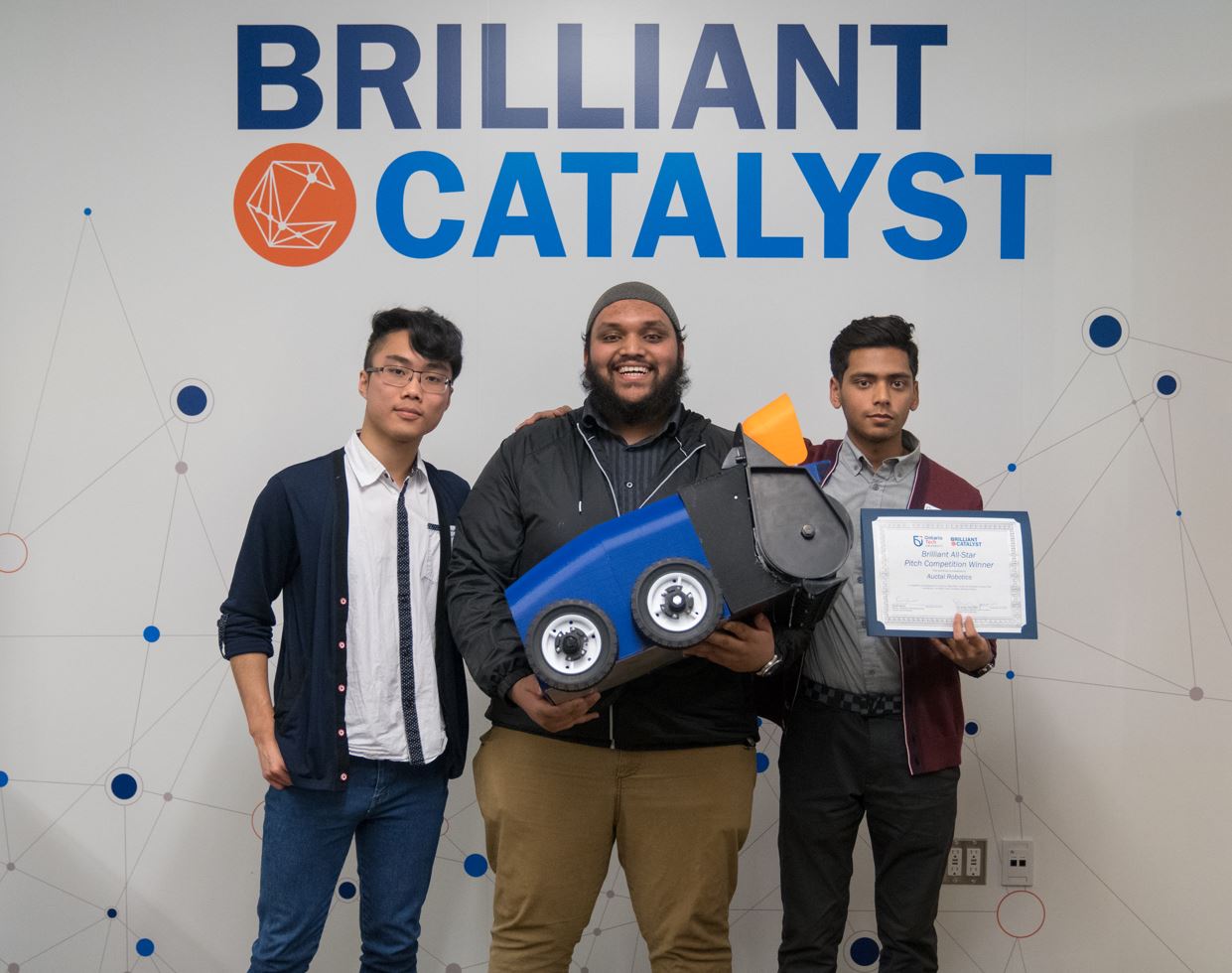 Winners of the 2019 Brilliant Catalyst Pitch Competition