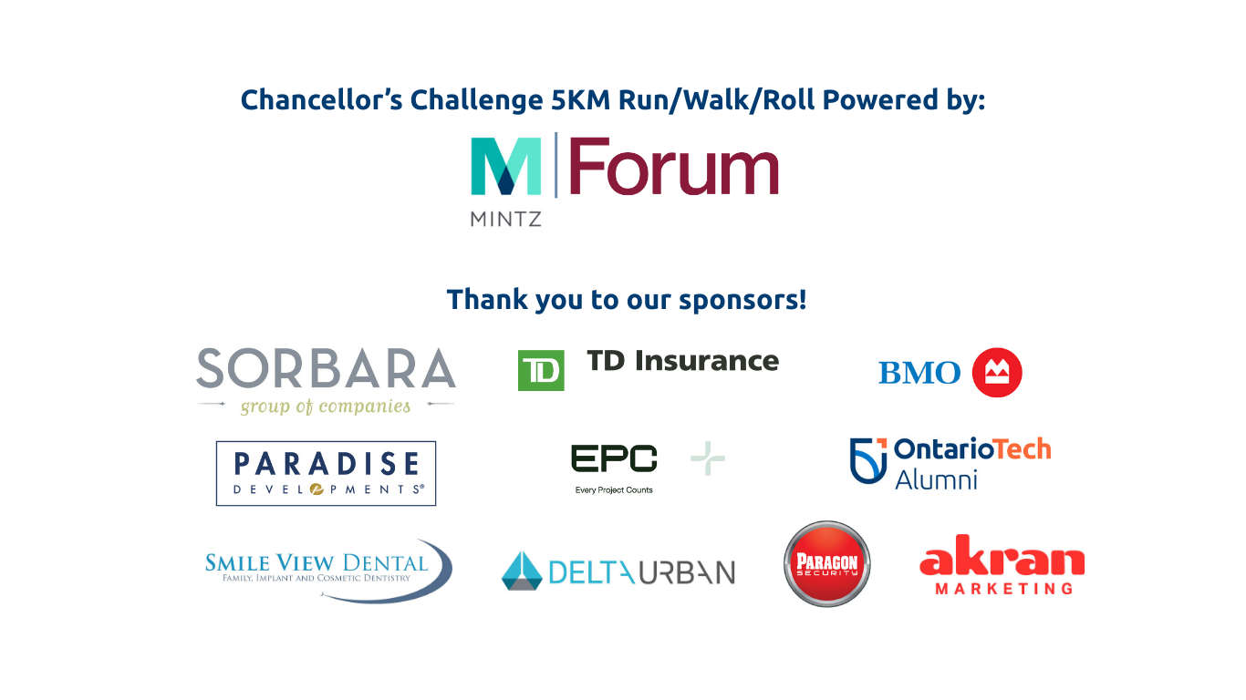 Chancellor's Challenge sponsors