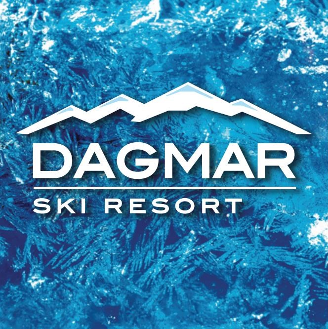 Picture of Dagmar ski resort logo.