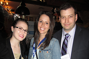 Group of alumni at the 2014 reception