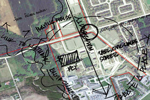 Campus master plan map