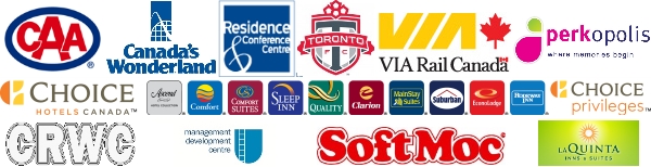 Alumni Benefits and Discounts Partner logos