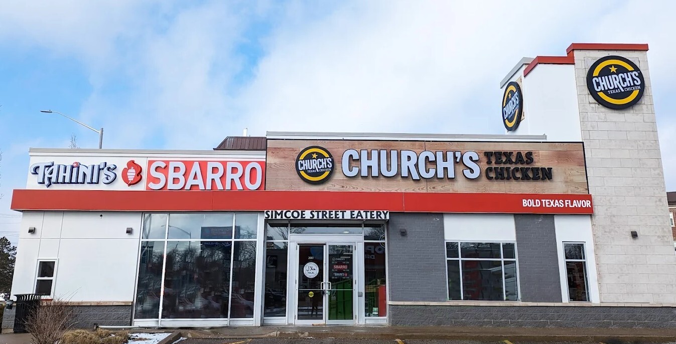Photo of the Simcoe Street Eatery building exterior
