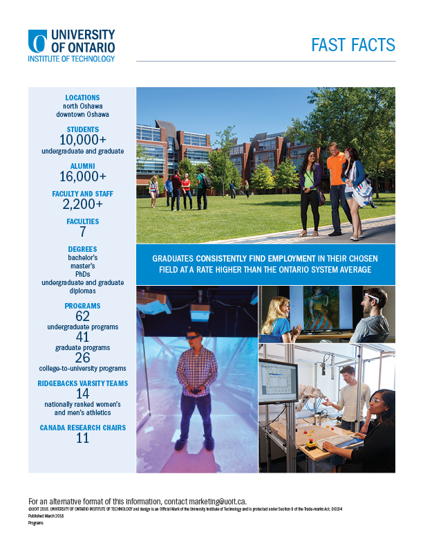 Programs UOIT Factsheet