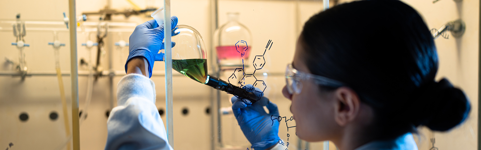 Chembio lab with Jean Paul