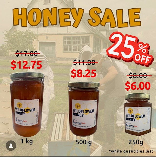 Honey sale poster