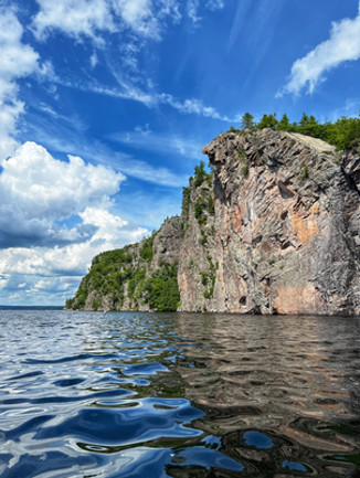 Jenny Tolevski 2nd place in places category where she visted Bon echo lake