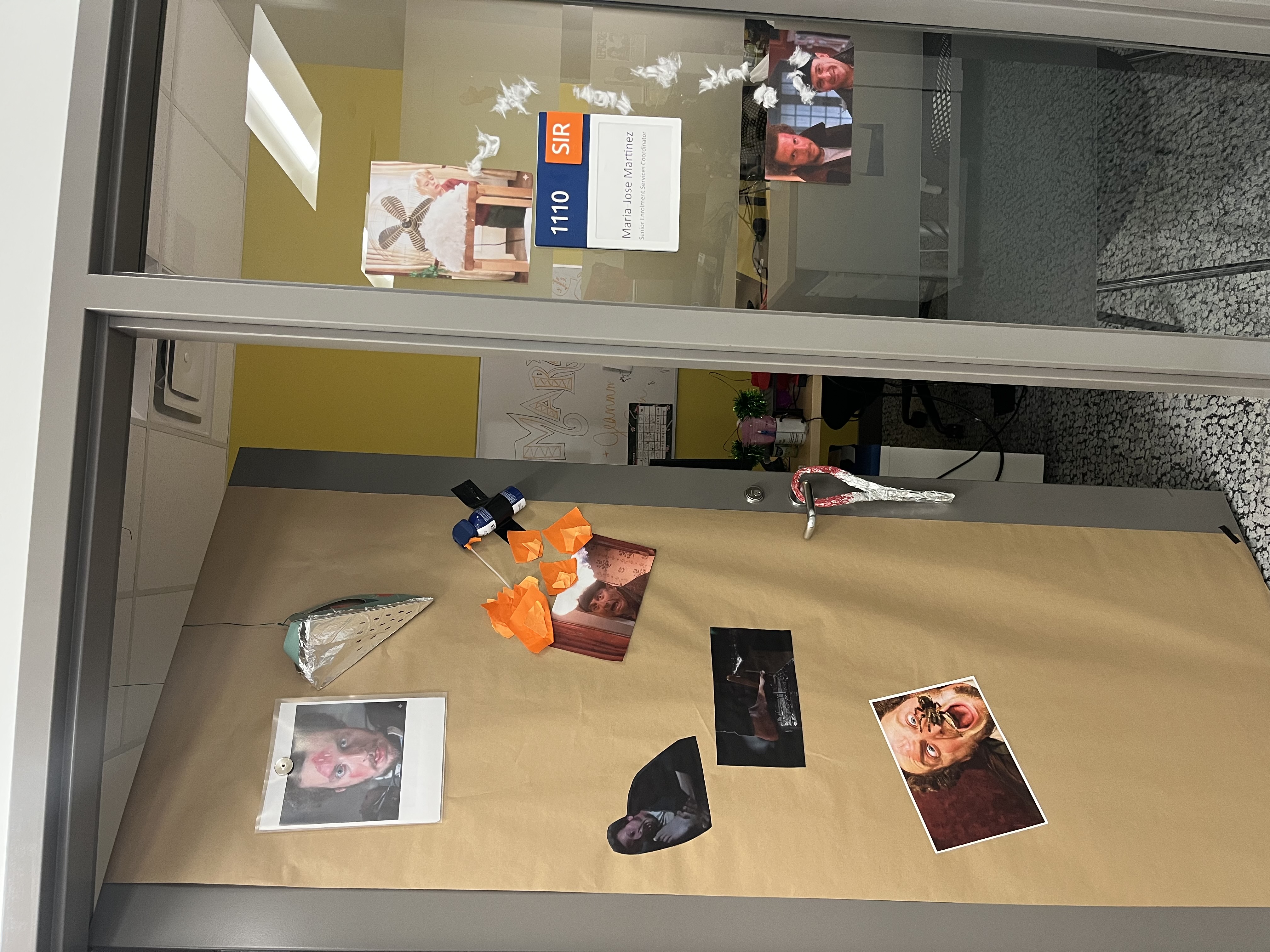 2025 Door Decorating Contest Entry - Home Alone movie theme