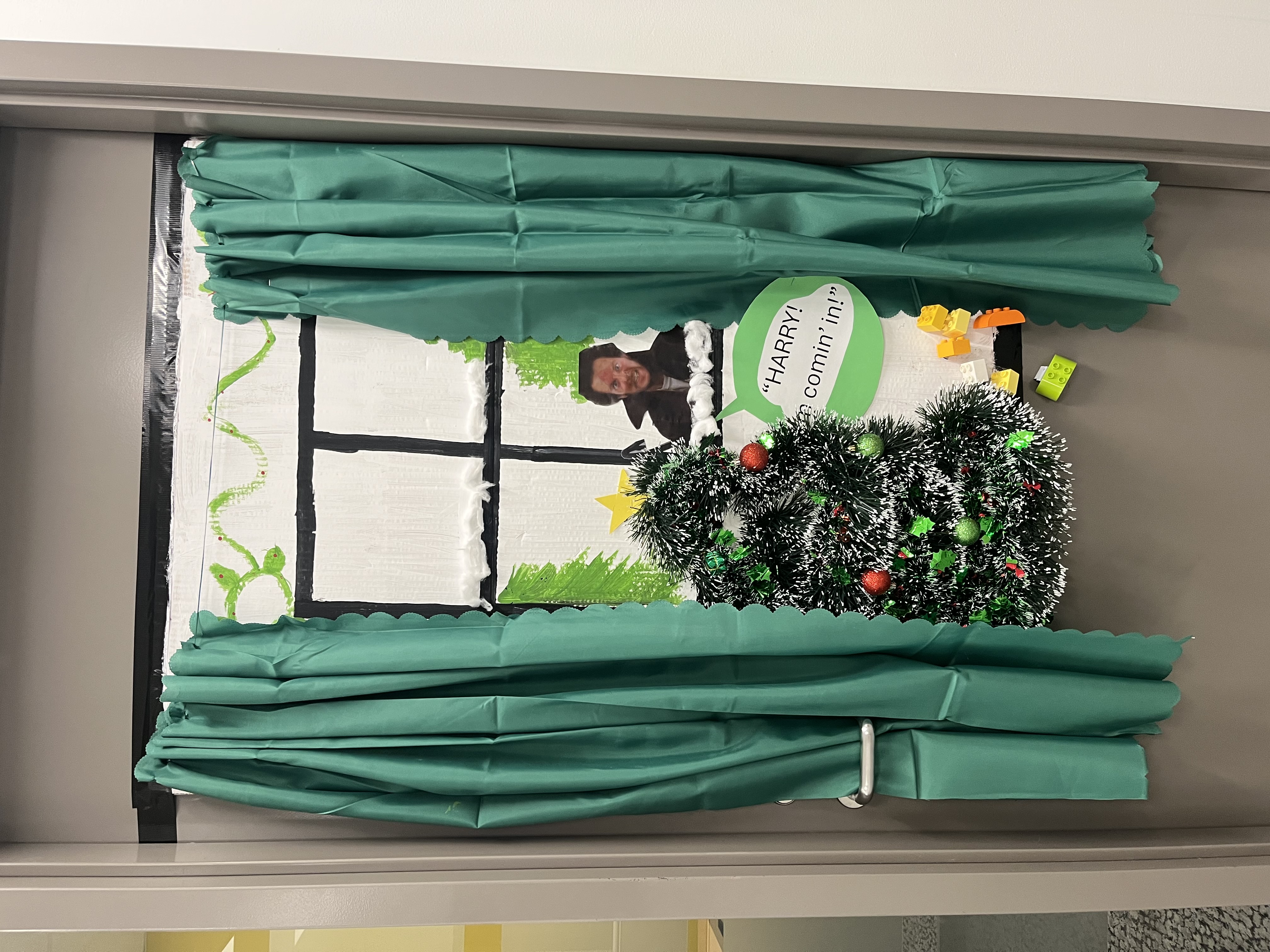 2025 Door Decorating Contest Entry - Home Alone movie theme