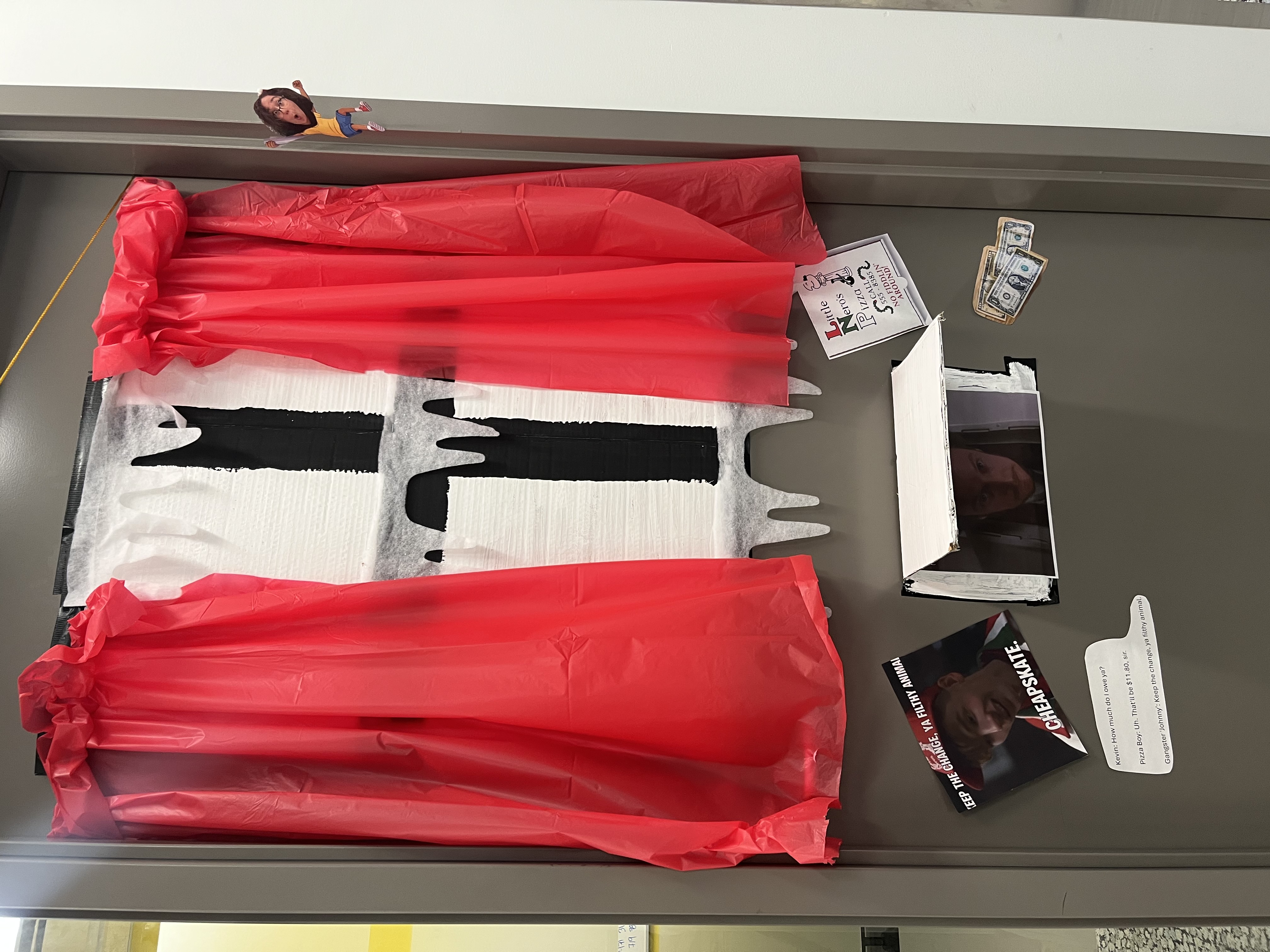 2025 Door Decorating Contest Entry - Home Alone movie theme