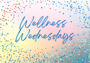 Wellness Wednesday logo. 
