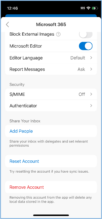 Guide to set up Outlook: iOS | Information Technology Services