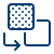 An icon indicating file transfer. Icon by icons8.com.