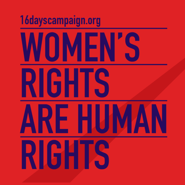 16 days of activism