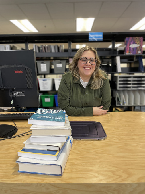 Friendly library staff