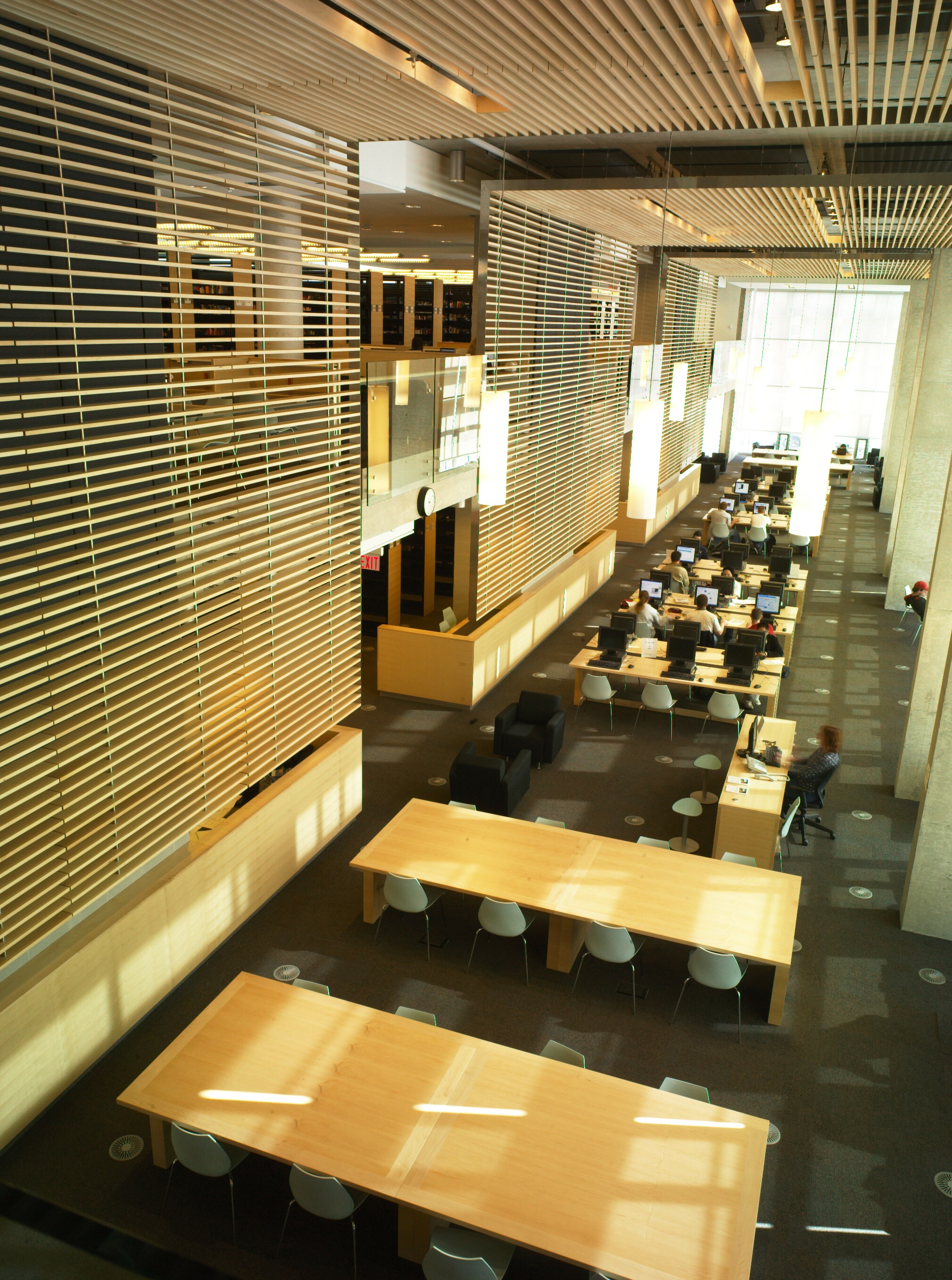 the library study hall 