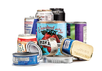 food and beverage cans