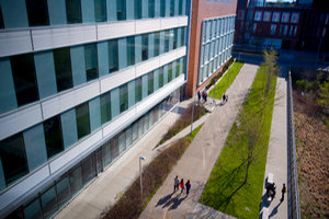 View from above at the north Oshawa campus location.