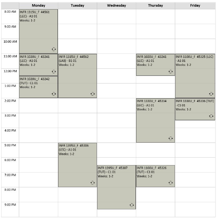 Fall Gaming Block 1 visual