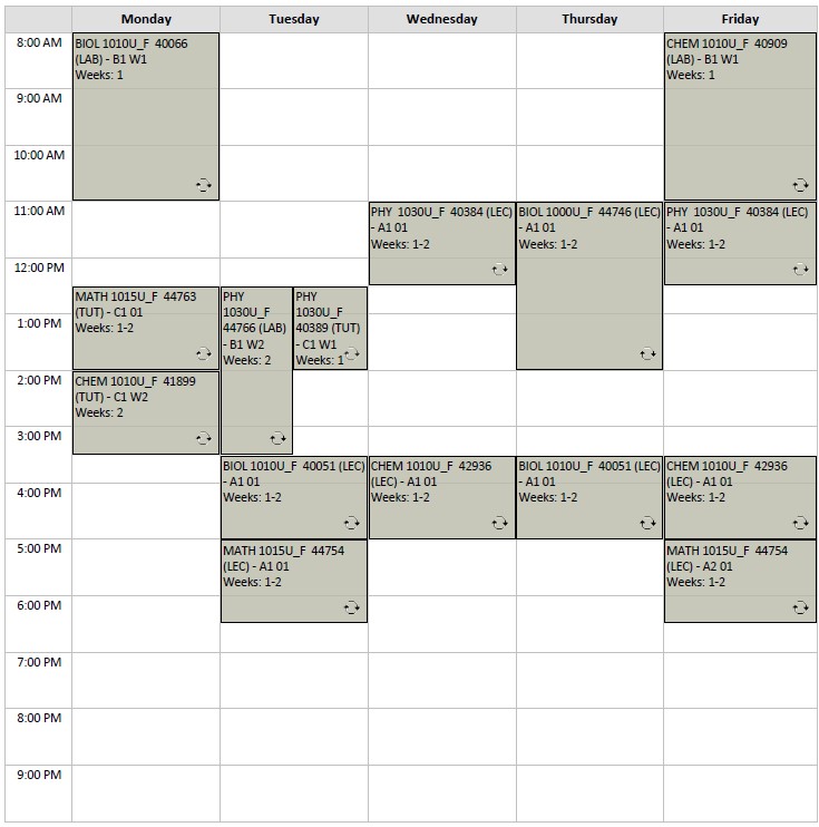 Fall Biological Science Option 3 visual