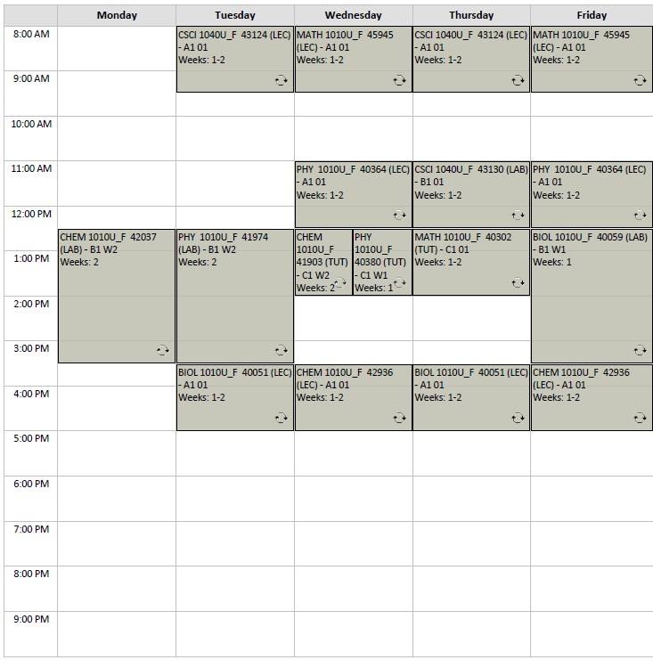 Fall Forensic Science Option B1 visual