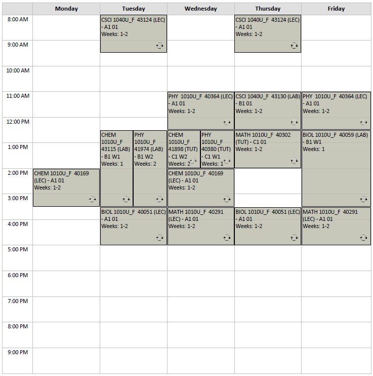 Fall Forensic Science Option B2 visual