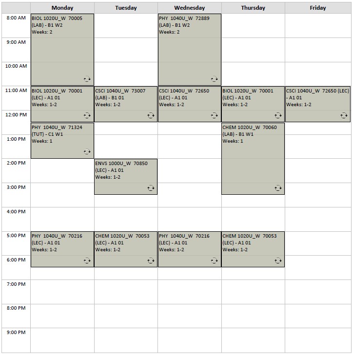 Winter Biological Science Option 1 visual