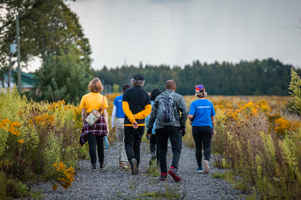 Students outside