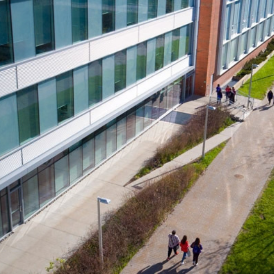 Stock exterior design of Ontario Tech Campus