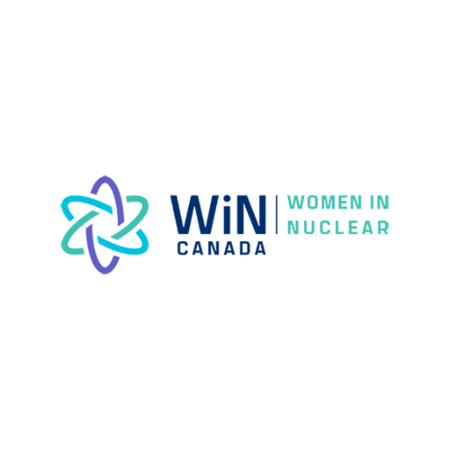 Women In Nuclear, Canada Chapter logo.