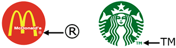 McDonald's and Starbucks logo