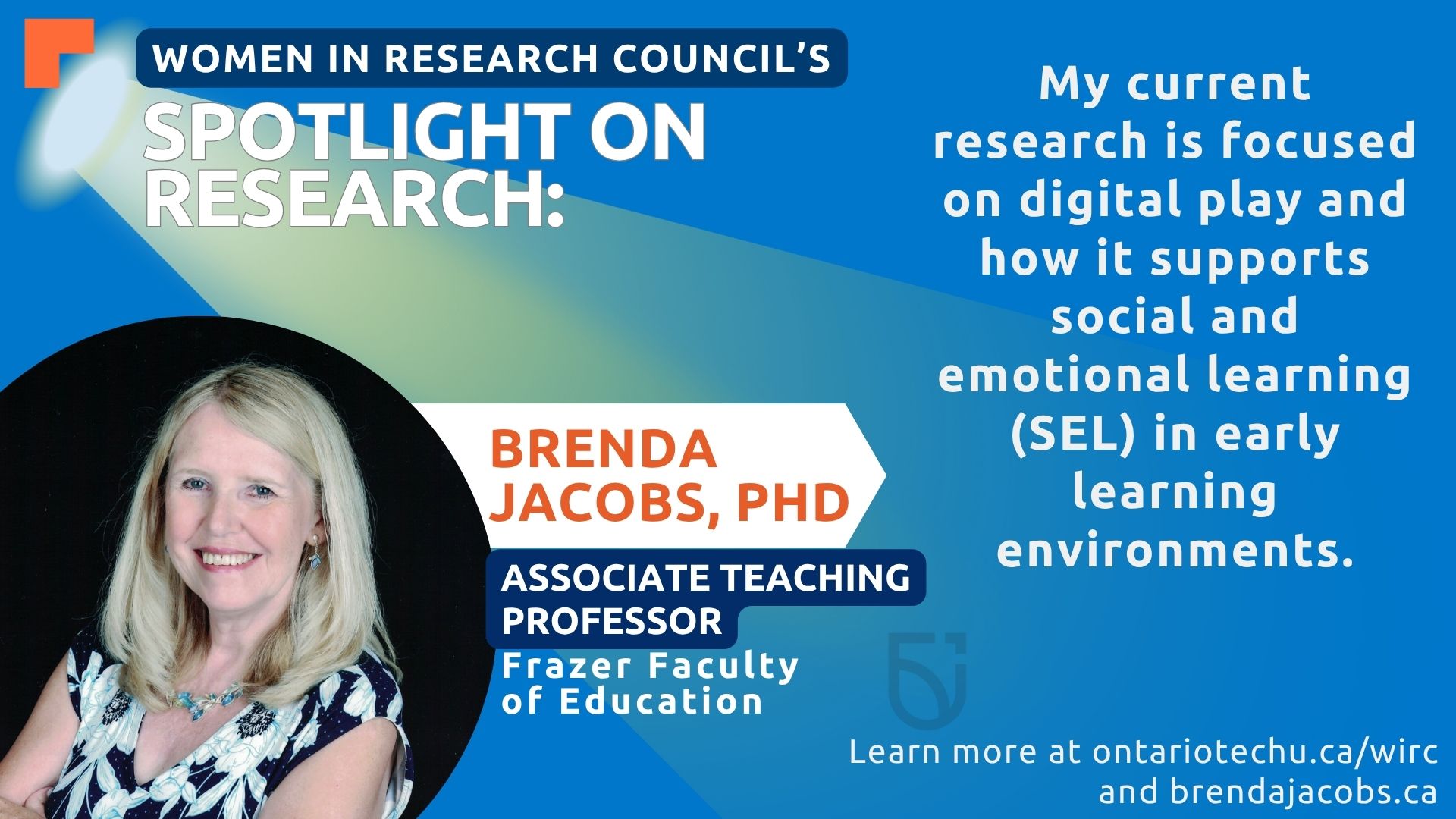 WW feature of Brenda Jacobs.