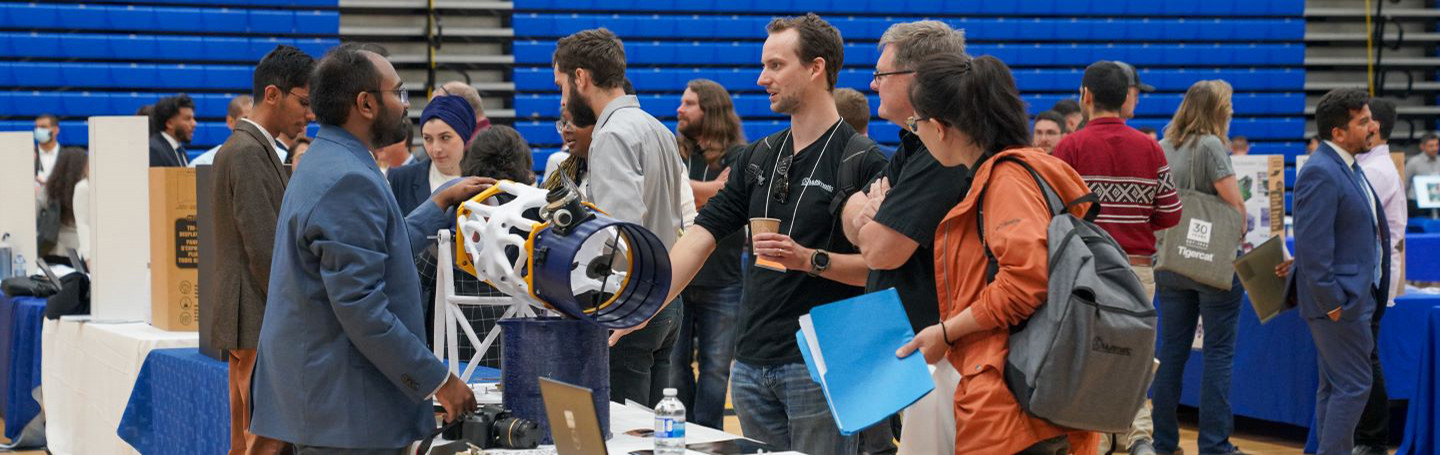 Students working at a computer