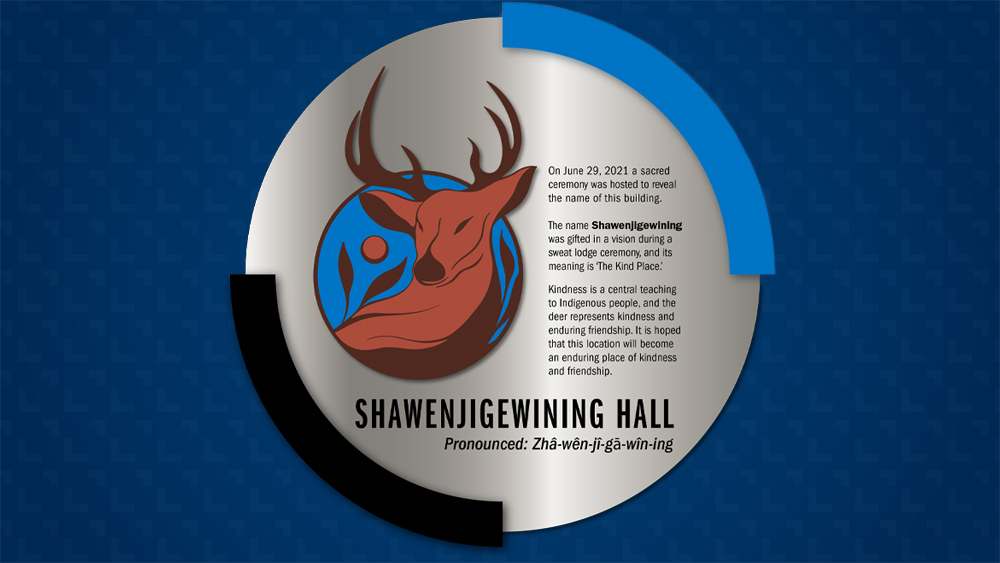 Shawenjigewining Hall Plaque
