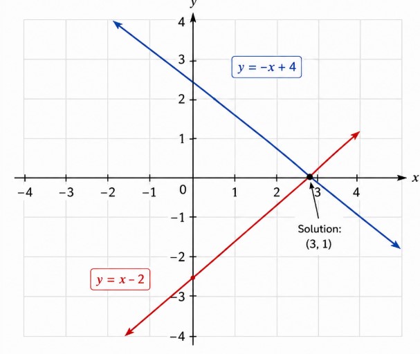 Linear System of Equations Graph