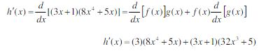 product rule example
