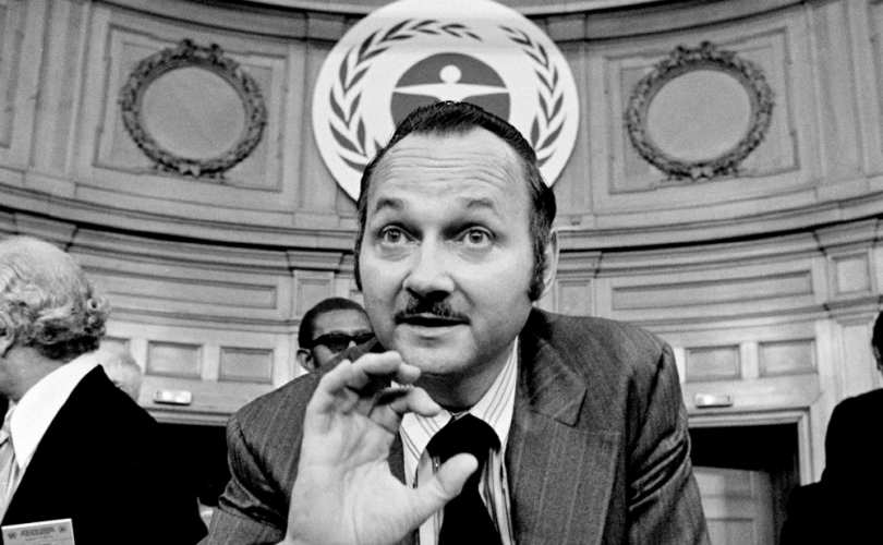 Maurice Strong organized the UN’s first environmental conference in Stockholm in 1972
