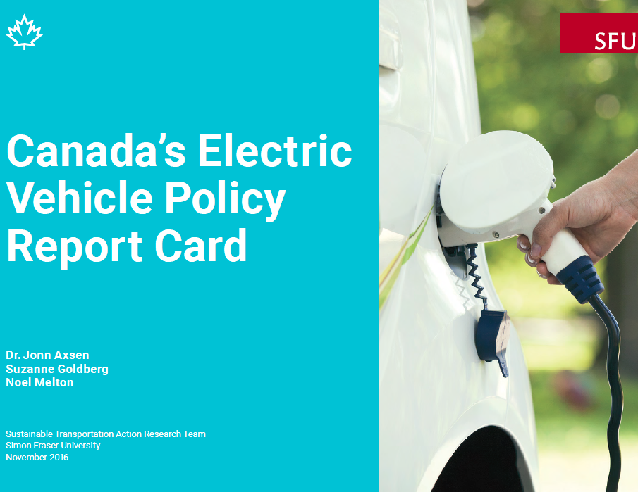 Province-by-province EV Policy Report Card finds insufficient support for electric cars