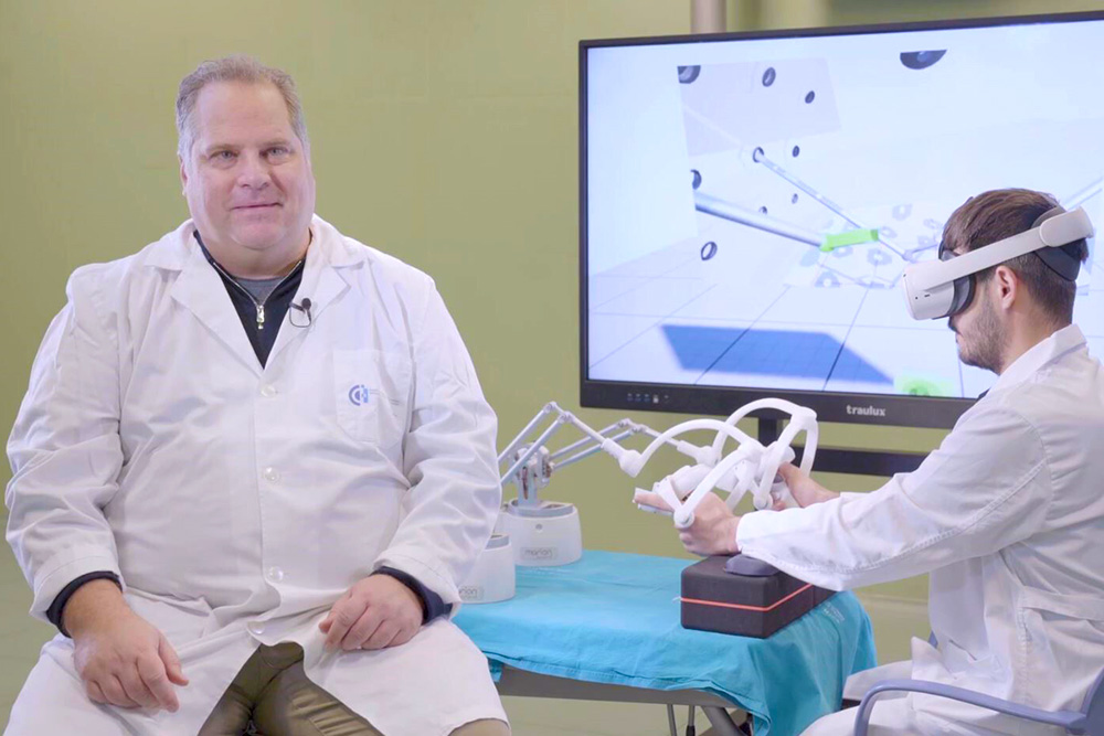Computer Science PhD candidate on the cutting edge of VR training for surgeons