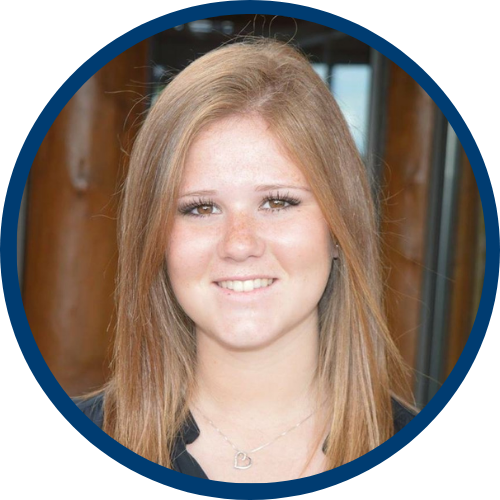 Circular headshot for Dr. Katrina Carbone