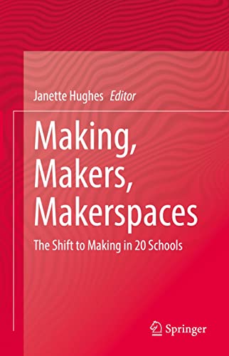 Cover image for "Making, makers, makerspaces" book.