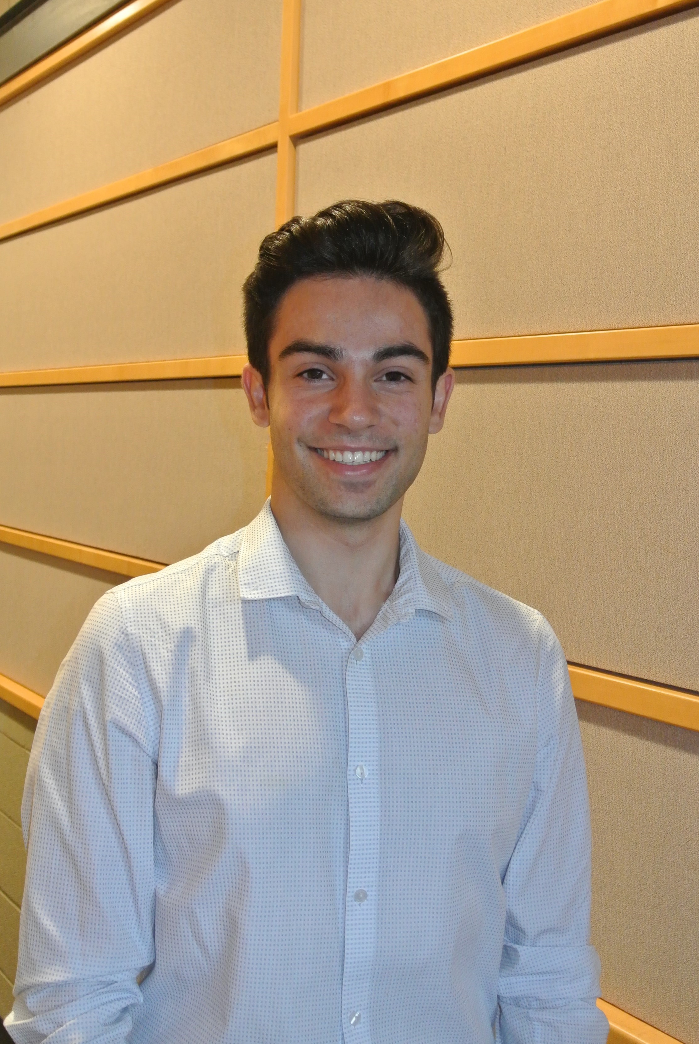 A portrait of Kevin Desousa, a computer science student