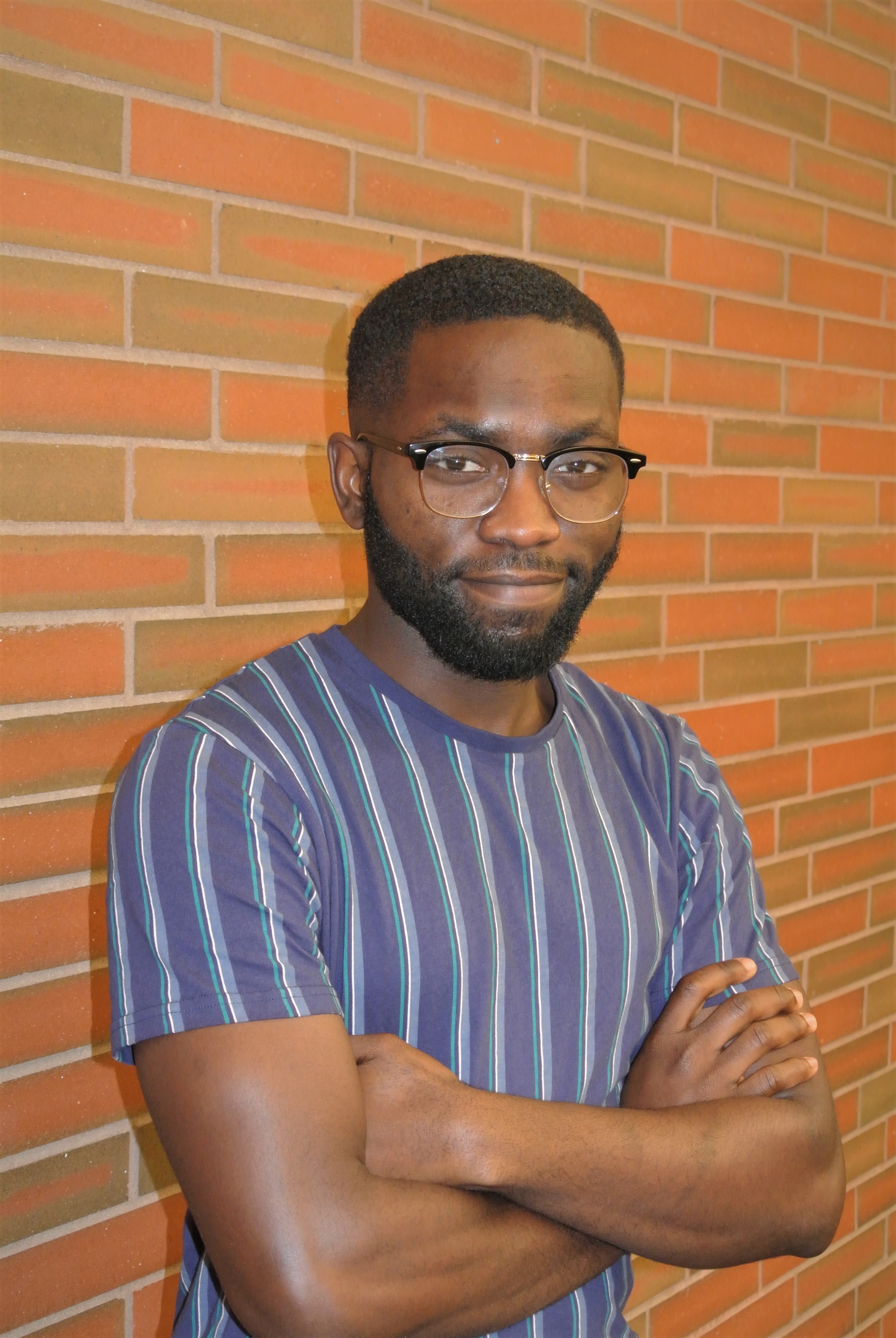 A portrait of Onyedikachi Kalu, a computer science student