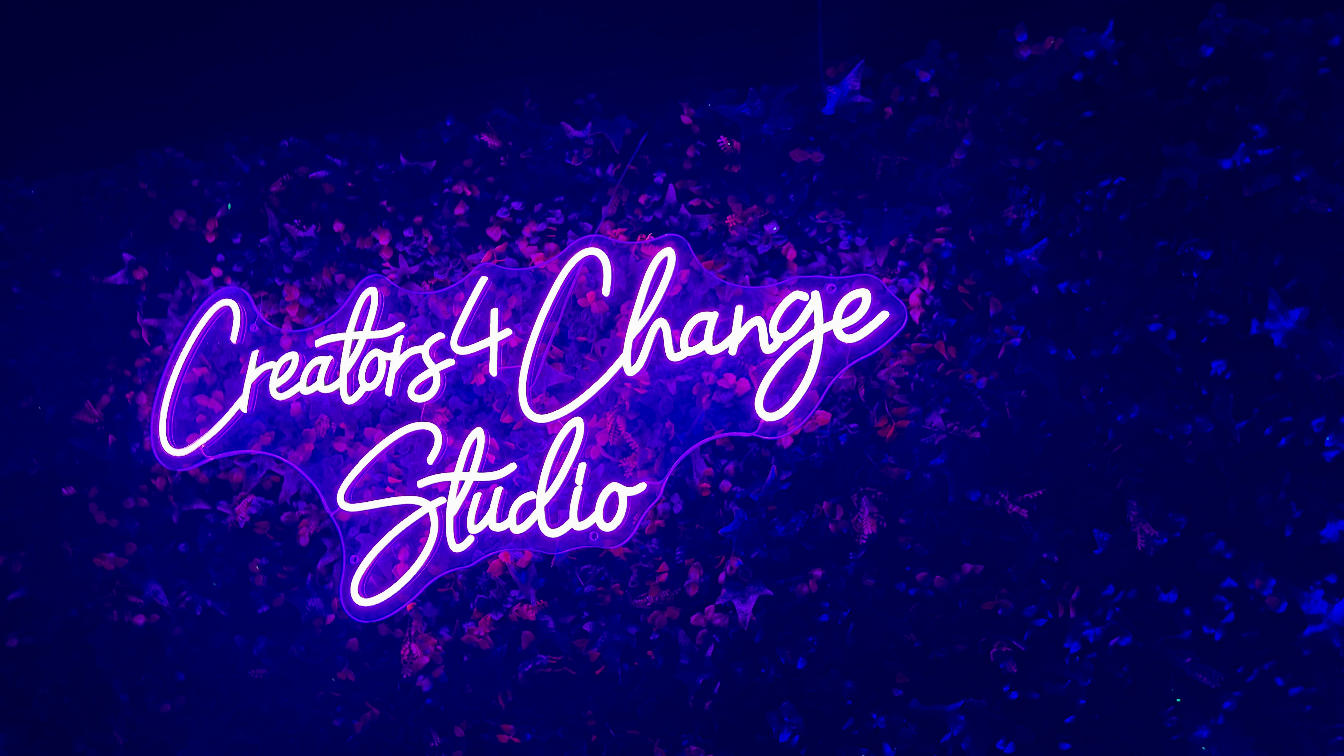 Creator4Change sign