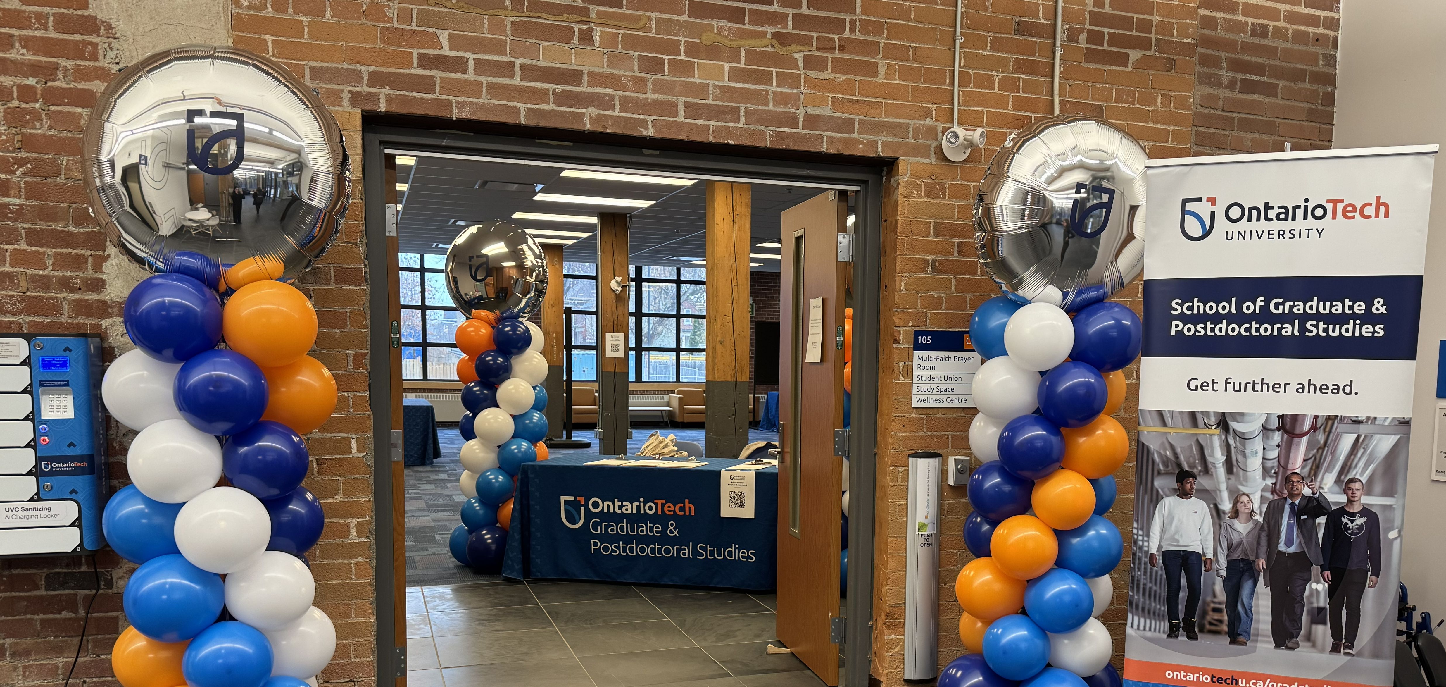 Event entrance at Charles Hall.