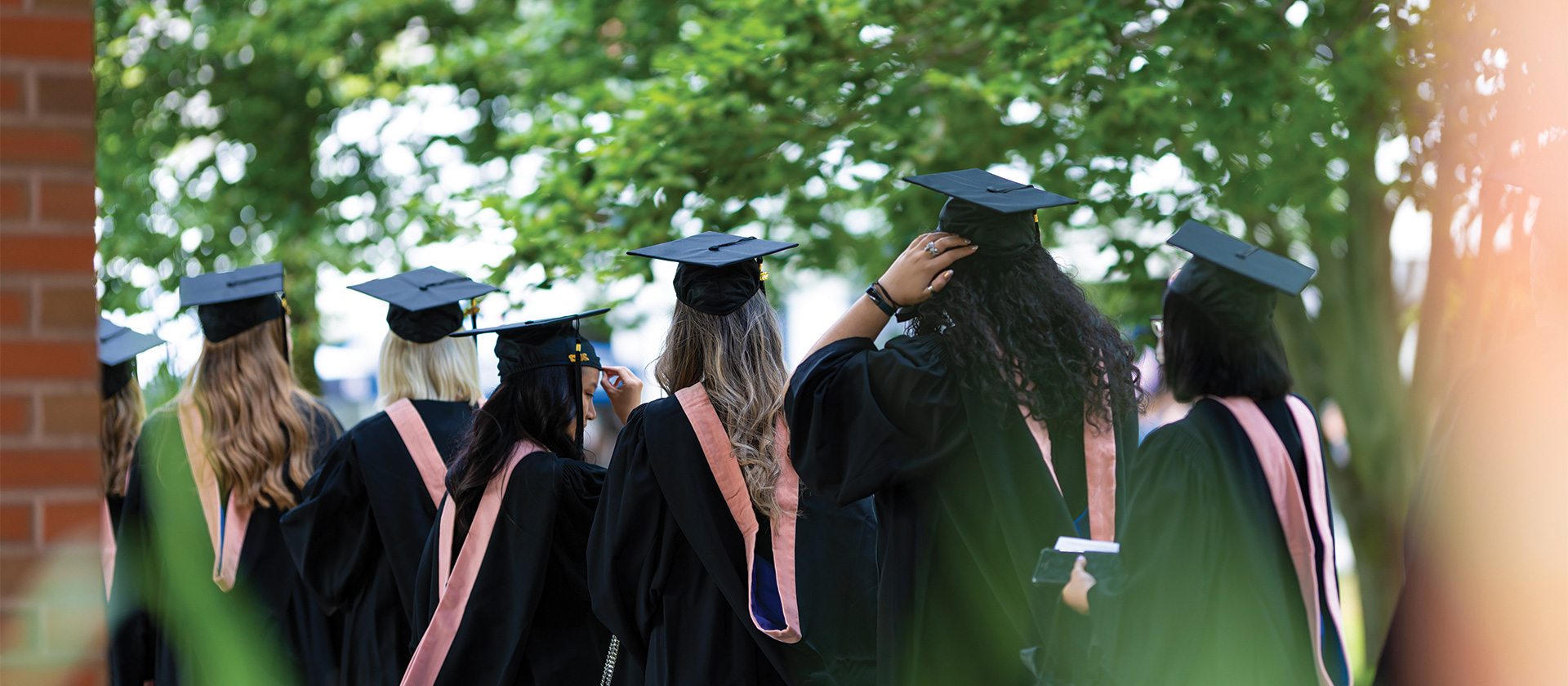 Graduate procession at Convocation