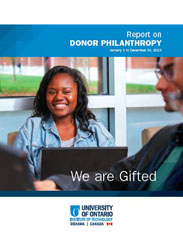 The Cover for the We Are Gifted: Report on donor philanthropy 